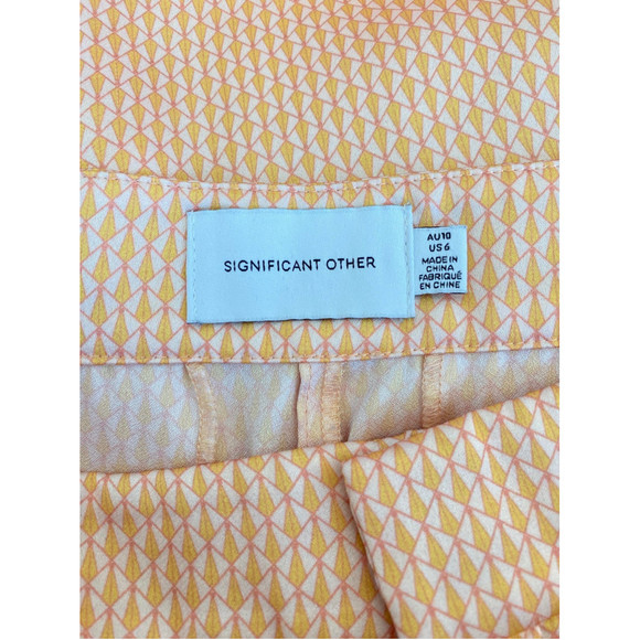 Significant Other Caspian Luster Wide Leg Pant Size 6 - Picture 11 of 12